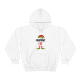 Auntie Elf Unisex Heavy Blend Hooded Sweatshirt! Winter Vibes!