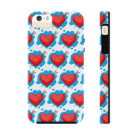 Valentines Day Dainty Heart Tough Phone Cases! Spring Vibes!