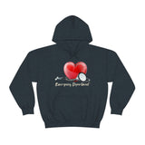 Valentines Day Stethoscope Heart Hug Emergency Department Unisex Heavy Blend Hooded Sweatshirt! Spring Vibes!