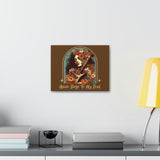 Vintage 70's Inspired Music Sings To My Soul Canvas Gallery Wraps!