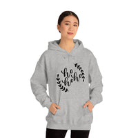 Ho Ho Ho Minimalistic Christmas Unisex Heavy Blend Hooded Sweatshirt! Winter Vibes!