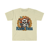 Roam Free Pirate Skeleton Unisex Graphic Tees! Summer Vibes!