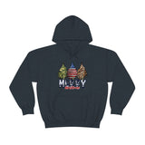 Rustic Military Merry Christmas Holiday Unisex Heavy Blend Hooded Sweatshirt! Winter Vibes!