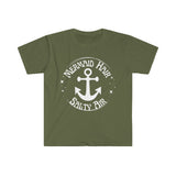 Mermaid Hair and Salty Air Anchor Light Version Unisex Graphic Tees! Summer Vibes!