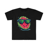 Watermelon Sunglasses Summertime Unisex Graphic Tees! Summer Vibes!