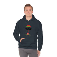 Auntie Elf Unisex Heavy Blend Hooded Sweatshirt! Winter Vibes!