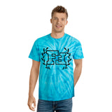 Freckled Fox Merch Black Logo 2023 Tie-Dye Graphic Tees! Pink, Yellow, and Blue! Spring Vibes! Summer Vibes! Merch!