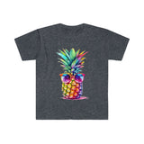 Pineapple Sunglasses Summer Time Fun Unisex Graphic Tees! Summer Vibes!