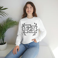 Freckled Fox Company Black Logo Unisex Heavy Blend Crewneck Sweatshirt! Merch! Spring Vibes!