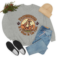 Fatherhood is a Walk in the park Fathers Day Unisex Heavy Blend Crewneck Sweatshirt!