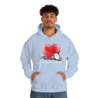 Valentines Day Stethoscope Heart Hug Emergency Department Unisex Heavy Blend Hooded Sweatshirt! Spring Vibes!