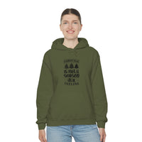 Christmas is not a Season it's a Feeling Unisex Heavy Blend Hooded Sweatshirt! Winter Vibes!