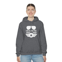 Talk to Me Pop Pop Unisex Heavy Blend Hooded Sweatshirt! Grandparent Vibes! Fathers Day!