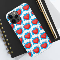 Valentines Day Dainty Heart Tough Phone Cases! Spring Vibes!