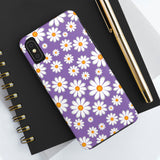 Purple Daisy Tough Phone Cases, Case-Mate! Spring Vibes!