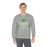 Lucky To Be in The Emergency Department Unisex Heavy Blend Crewneck Sweatshirt! Spring Vibes!