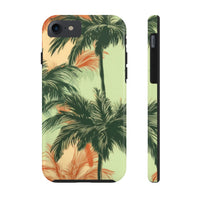 Palm Tree's Green and Orange Tough Phone Cases, Case-Mate! Summer Vibes!