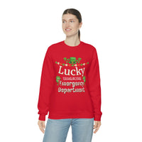 Lucky To Be in The Emergency Department Unisex Heavy Blend Crewneck Sweatshirt! Spring Vibes!