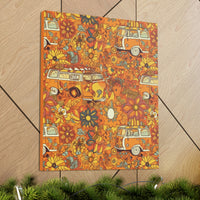 Vintage 70's Inspired Van Life Canvas Gallery Wraps!