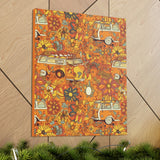 Vintage 70's Inspired Van Life Canvas Gallery Wraps!