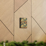 Vintage 70's Inspired Elephant Florals Canvas Gallery Wraps!