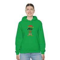 Mrs. Elf Unisex Heavy Blend Hooded Sweatshirt! Winter Vibes!