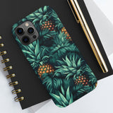 Teal Blue Pineapples Tough Phone Cases, Case-Mate! Summer Vibes!