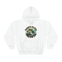 Grandpa's The Name and Fishing is My Game Fathers day Unisex Heavy Blend Hooded Sweatshirt!