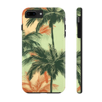 Palm Tree's Green and Orange Tough Phone Cases, Case-Mate! Summer Vibes!