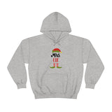 Mrs. Elf Unisex Heavy Blend Hooded Sweatshirt! Winter Vibes!