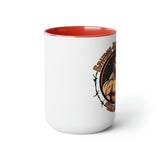 Savage Not Average #Beastmode Fathers Day Fitness Two-Tone Coffee Mugs, 15oz! Black Beard Edition!