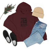 Christmas Is All About Jesus Unisex Heavy Blend Hooded Sweatshirt! Winter Vibes!