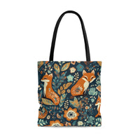 Vintage 70's Inspired Foxy Florals Tote Bag!