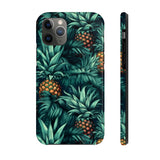 Teal Blue Pineapples Tough Phone Cases, Case-Mate! Summer Vibes!