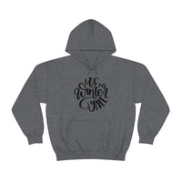 It's Winter Yall Unisex Heavy Blend Hooded Sweatshirt! Winter Vibes!