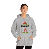 Mommy Elf Unisex Heavy Blend Hooded Sweatshirt! Winter Vibes!
