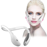 Electric V-Face Shaper: Microcurrent LED Light Therapy & Neck Massager