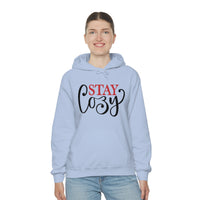 Stay Cozy Holiday Unisex Heavy Blend Hooded Sweatshirt! Winter Vibes!