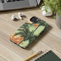 Palm Tree's Green and Orange Tough Phone Cases, Case-Mate! Summer Vibes!