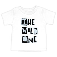 The Wild One Baby Jersey T-Shirt - Best Design Baby T-Shirt - Trendy T-Shirt for Babies