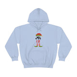 Mr. Elf Unisex Heavy Blend Hooded Sweatshirt! Winter Vibes!