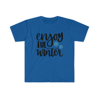 Enjoy The Winter Holiday Unisex Graphic Tees! Winter Vibes!