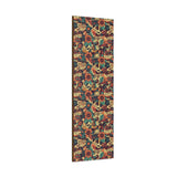 Vintage 70's Inspired Musical Notes Floral Canvas Gallery Wraps!