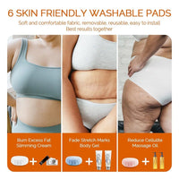 Wireless Body Sculpting & Slimming Vibrator: Anti-Cellulite & Fat Removal Massager