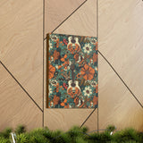 Floral Vintage 70's Inspired Guitar Canvas Gallery Wraps!