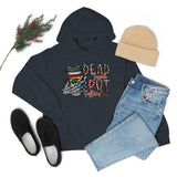 Dead Inside But Festive Holiday Unisex Heavy Blend Hooded Sweatshirt! Winter Vibes!