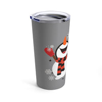 Tis The Season To Sparkle Snowman Tumbler 20oz! Winter Vibes!