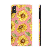 Pink Sunflower Tough Phone Cases, Case-Mate! Summer Vibes!