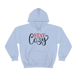 Stay Cozy Holiday Unisex Heavy Blend Hooded Sweatshirt! Winter Vibes!