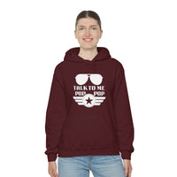 Talk to Me Pop Pop Unisex Heavy Blend Hooded Sweatshirt! Grandparent Vibes! Fathers Day!